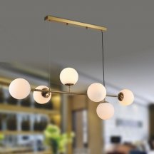 Подвесной светильник iLamp Golden 9136P/6 GL-WH
