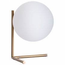 Настольная лампа с абажуром Arte Lamp Bolla-unica A1921LT-1AB