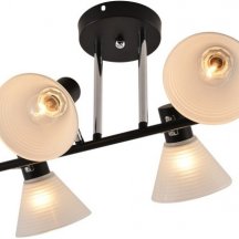 Потолочная люстра Reluce 01553-3.3-06B BK+CR