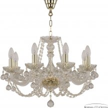 Подвесная люстра Bohemia Ivele Crystal 101 101/8/195 G Balls
