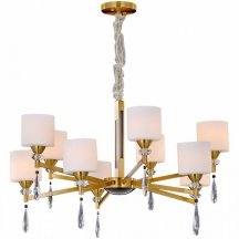 Люстра из Китая Illumico IL5182 IL5182-10PLS-29 BRASS KELTIC
