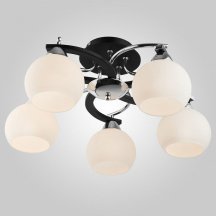 Потолочная люстра Оптима Larion 9654/5 хром/венге