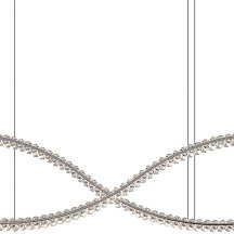 Подвесной светильник Newport 8240 8242/160 chrome