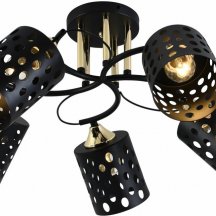 Потолочная люстра Reluce 01385-0.3-05 BK+FGD