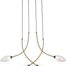 Подвесная люстра Indigo Fiore 13001/4P Black V000141