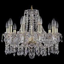 Элитная люстра Bohemia Ivele Crystal 1403 1403/10/160/G