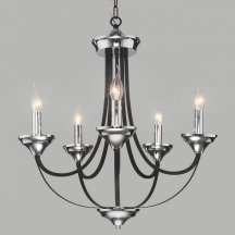 Люстра в гостиную Eurosvet Lazzaro 60098/5 хром