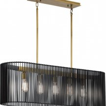 Подвесная люстра Kichler Linara QN-LINARA-ISLE-BK