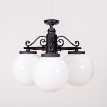 Потолочный светильник уличный Oasis Light GLOBO S 88270SA/3 Bl