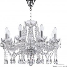 Подвесная люстра 5413 5413/8/200 Ni Clear/M-1H