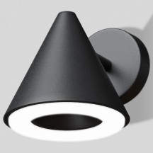 Уличный настенный светодиодный cветильник Elektrostandard Artic 35169/D черный a063998