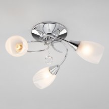 Китайская люстра Eurosvet Вирджиния 30100/3 хром