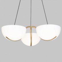 Подвесной светильник Eurosvet Emisfero 50083/3 LED золото