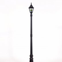 Наземный фонарь Oasis Light QUADRO M lead GLASS 79909MlgG Bl