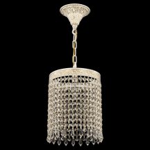 Подвесной светильник для спальни Bohemia Ivele Crystal  aL19201/20OL WMG Drops