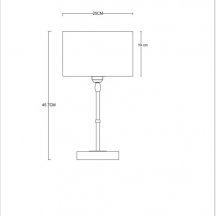 Интерьерная настольная лампа Arte Lamp Jamie A4090LT-1BK