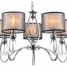 Элитная подвесная люстра Moderli Dark V2585-5P