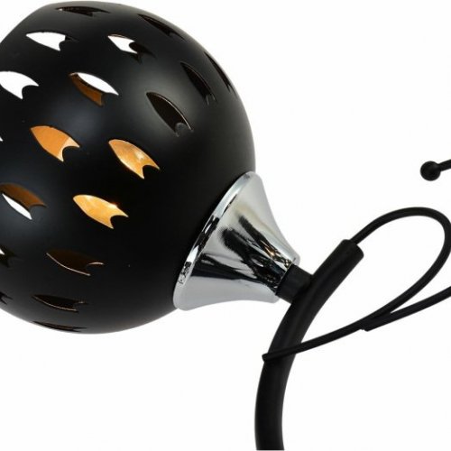 Потолочная люстра Reluce 01314-0.3-03 BK+CR Потолочная люстра Reluce 01314-0.3-03 BK+CR