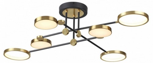 Потолочная светодиодная люстра Odeon Light Denzel 4320/60CL Потолочная светодиодная люстра Odeon Light Denzel 4320/60CL