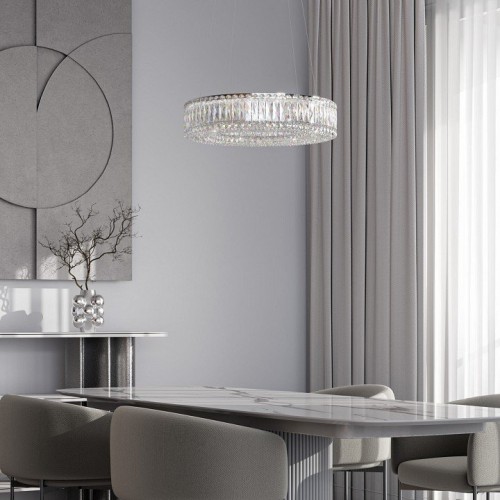 Подвесной светильник Eurosvet Iride 101007 LED хром Подвесной светильник Eurosvet Iride 101007 LED хром