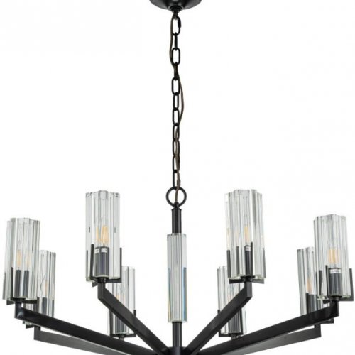Подвесная люстра Belfast Malone 6035-8 BL CL Подвесная люстра Belfast Malone 6035-8 BL CL