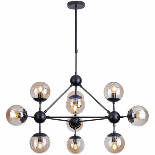 Потолочная люстра Arte Lamp Bolla A1664SP-10BK