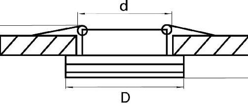 Встраиваемый светильник Lightstar Maturo 070272 Встраиваемый светильник Lightstar Maturo 070272