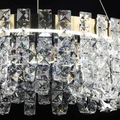 Подвесная люстра Reluce 02601-0.4-104W LED COP+CH Подвесная люстра Reluce 02601-0.4-104W LED COP+CH