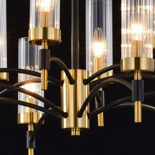 Потолочный светильник ILLUMICO IL5177-6+6PLS-29 BRASS TUBO