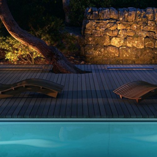 Уличный светодиодный светильник Maytoni Edge O415FL-L15GR3K