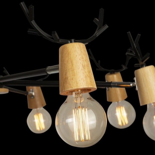 Потолочная люстра Loft IT Sven 10024/8 Black Потолочная люстра Loft IT Sven 10024/8 Black