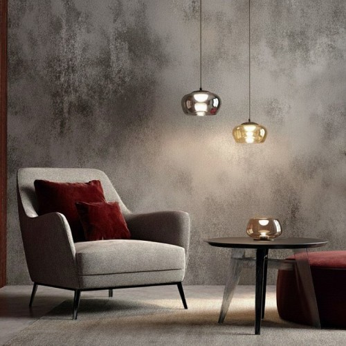 Интерьерная настольная лампа Denkirs FLOA DK6747-BK+AM
