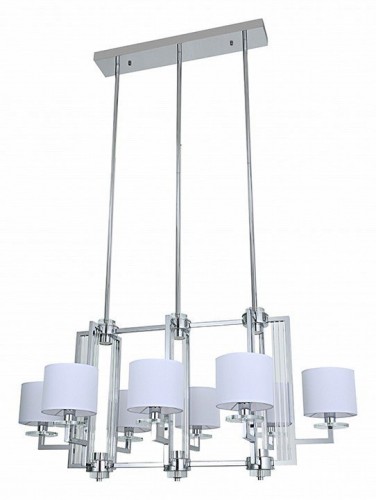 Подвесная люстра Newport 35400 35408/S chrome без абажуров Подвесная люстра Newport 35400 35408/S chrome без абажуров