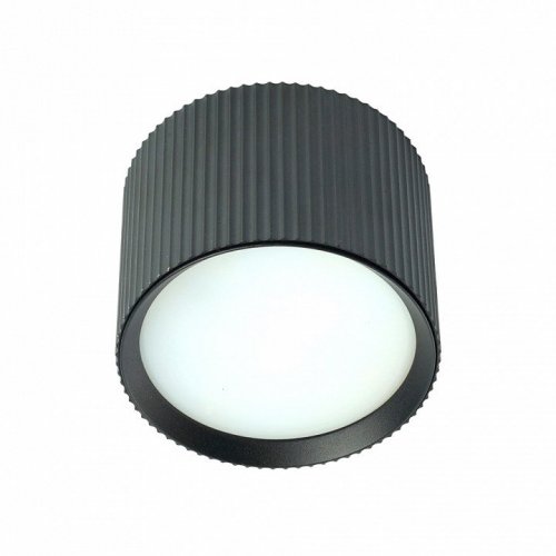 Светильник потолочный Feron HL458  Barrel ARIA 12W, 230V, GX53, черный