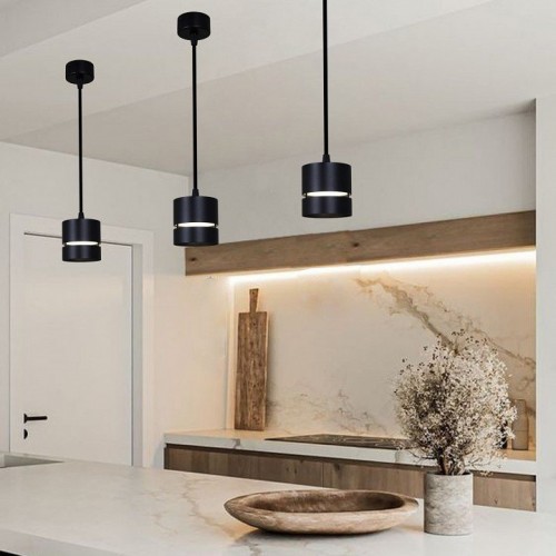 Подвесной светильник Reluce Technical 53017 53017-0.9-001MN GX53 BK