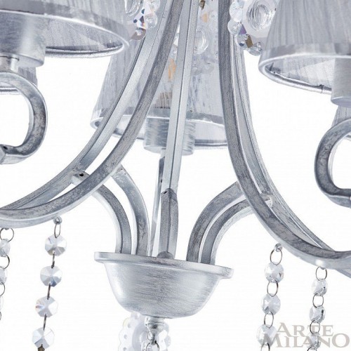 Потолочная люстра Arte Milano Amalfi-7146 337146/5 WT+SL