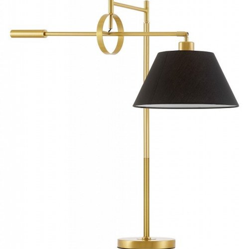 Настольная лампа декоративная LUMINA DECO 1124 LDT 1124 MD+BK