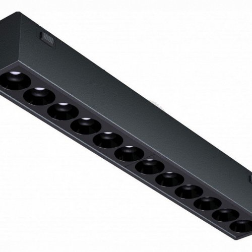 Накладной светильник iLedex Technical VISION48/25 4825-039-L197-12W-36DG-3000K-BK