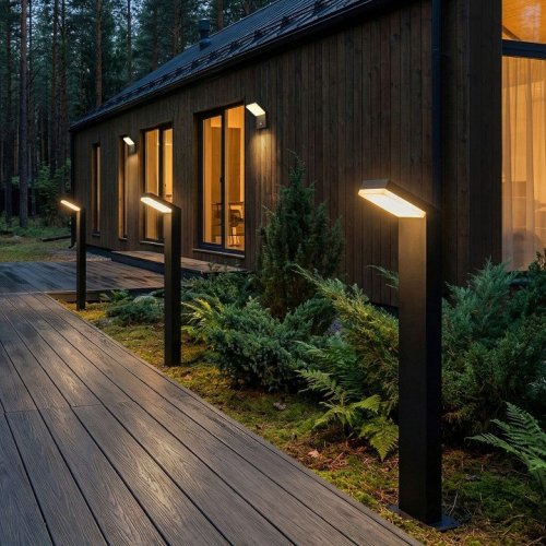 Уличный светодиодный светильник Elektrostandard Sensor 1542 TECHNO LED a072088