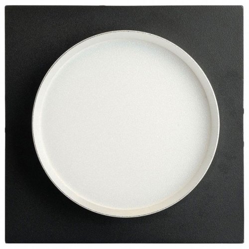 Светильник встраиваемый Feron DL506 потолочный GX53 черный + серебро квадрат 51363