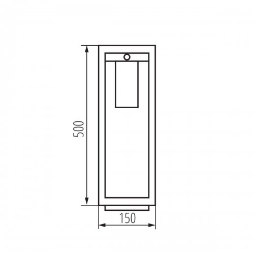 Садовый светильник Kanlux VIMO 50 SE-B 34986