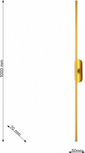 Настенный светодиодный светильник Favourite Reed 3001-2W