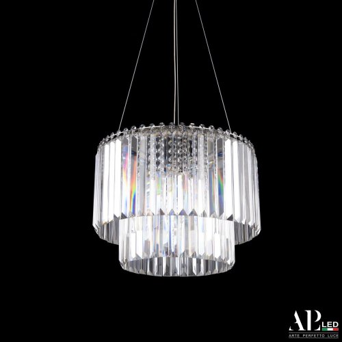 Подвесная люстра APL LED Sicilia SH09.40.C.Ni.4000