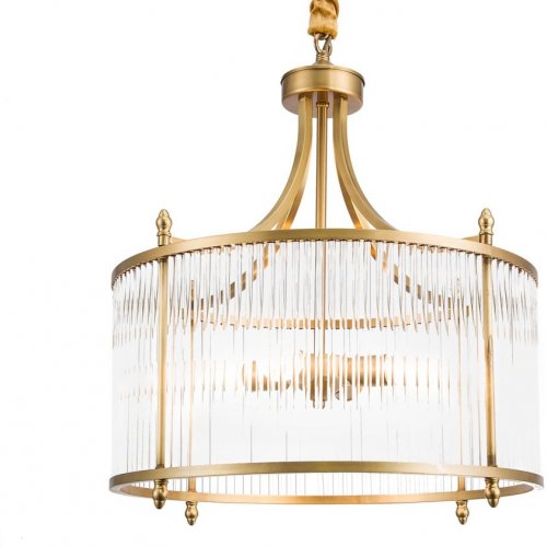 Подвесная люстра XD002 XD002-4 brass Подвесная люстра XD002 XD002-4 brass