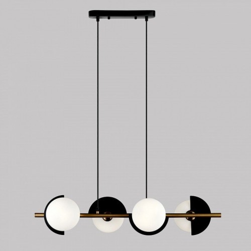 Подвесной светильник Eurosvet Moity 70149/4 черный/латунь