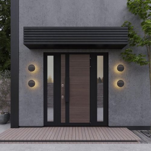 Настенный светильник уличный Novotech Halo 359533 Настенный светильник уличный Novotech Halo 359533