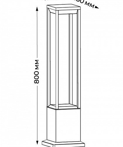 Ландшафтный светильник Italline IT9020