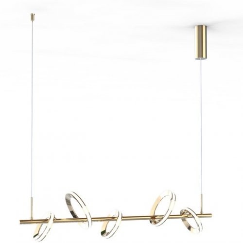 Подвесной светильник P0675 P0675-5D s-gold