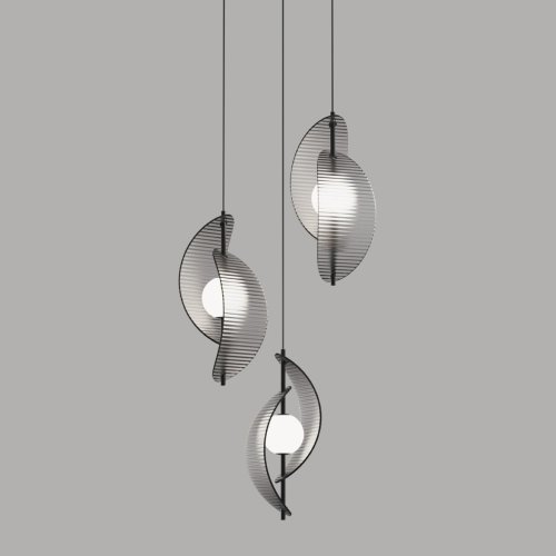 Подвесной светильник DeLight Collection MD24030035 MD24030035-3A black/smoky