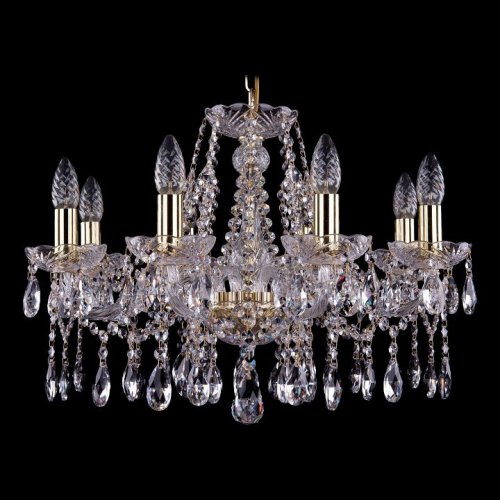 Подвесная люстра Bohemia Ivele Crystal 1413/8/200/G